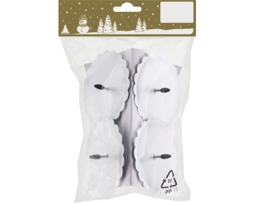 Förpackning med fyra sugproppar med krokar