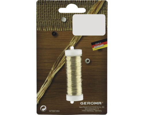 Guldtråd på spole för pyssel