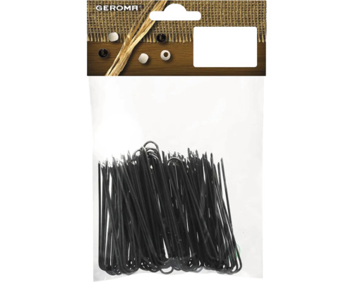 Geroma trådböjningsklämmor i förpackning