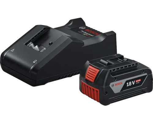 Bosch Logo laddare och 18 volts batteri