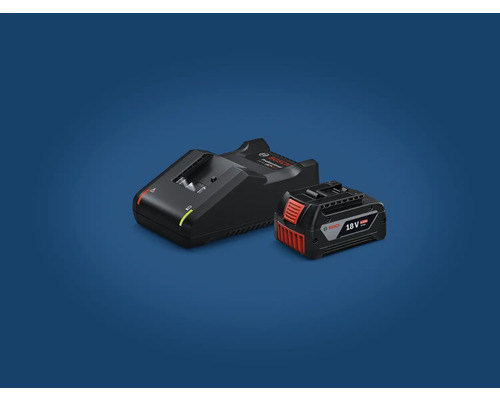 Bosch laddare med 18-voltsbatteri