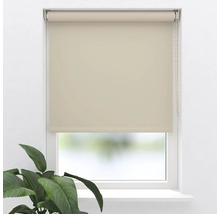 Fönster med manuell rullgardin för mörkläggning