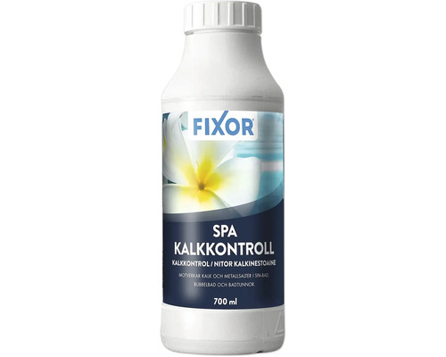 SPA Kalkkontroll FIXOR 700ml Fixor Spa Kalkkontrollmedel, 700 ml flaska för kalkborttagning