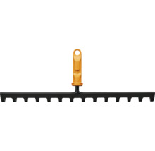 Fiskars Light kratta med gult handtag för borttagning av mossa och ogräs