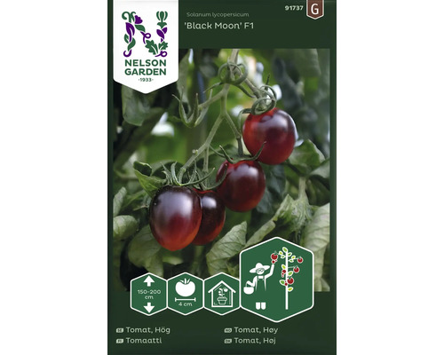 Tomatfrön Black Moon F1