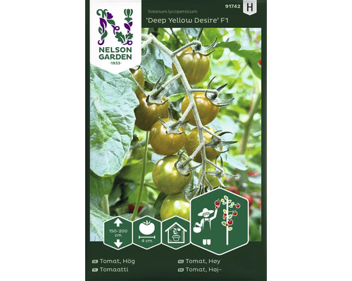 Tomatfrön Deep Yellow Desire F1