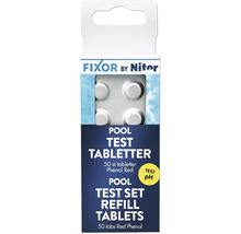 Fixor by Nitor Pool Testtabletten Refill 50 styck för pH-värdesbestämning