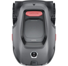 Robotgräsklippare sedd från ovan