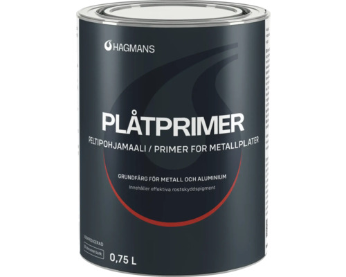 Hagmans Plåtfärg Primer 0,75 liter burk
