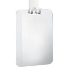 Rektangulär väggspegel med fäste