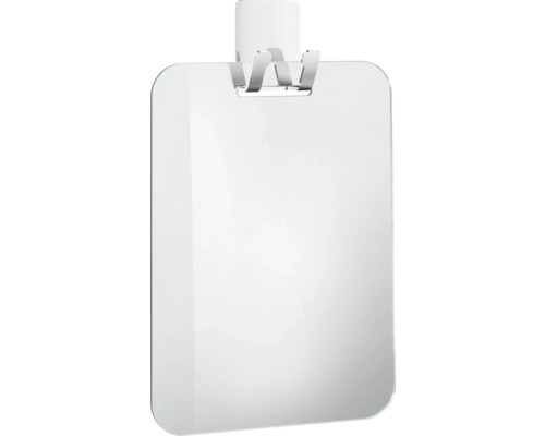 Rektangulär väggspegel med fäste