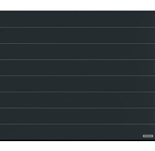 Garageport med horisontella spår