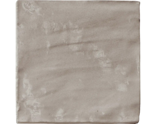 Kakel Riad taupe blank 10x10x0,85cm Fyrkantig keramisk platta