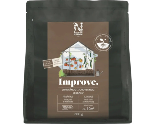 Improve planteringsjord i 500 grams säck för växthus