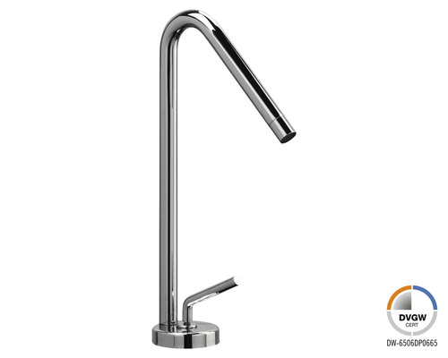 Fristående kallvattenkran av metall med DVGW-certifikat