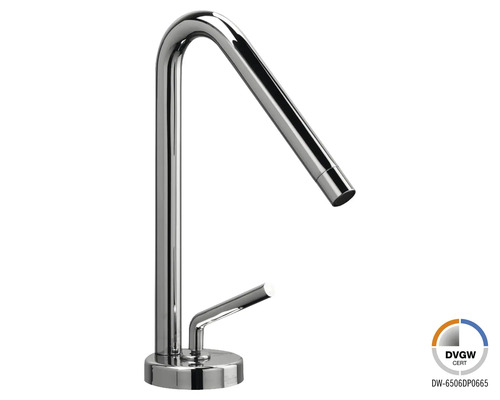 Tvättställsblandare JUNGBORN Pi krom blank G3/8 Deutscher Verein des Gas- und Wasserfaches Logo