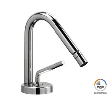 Bidéblandare av metall med ettgreppsblandare och DVGW-certifikat