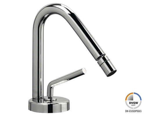 Bidéblandare JUNGBORN Pi krom blank G3/8 Bidéblandare av metall med ettgreppsblandare och DVGW-certifikat