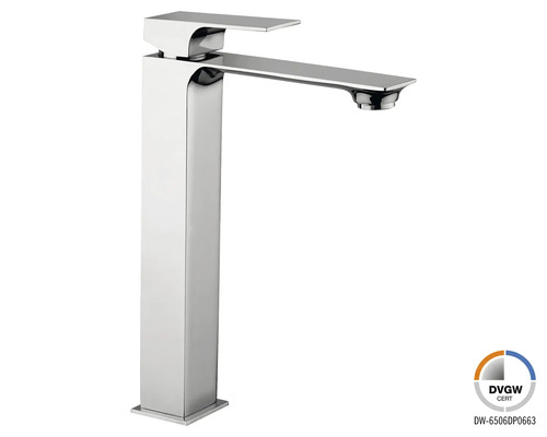 Tvättställsblandare JUNGBORN Venti hög krom blank G3/8 Hög tvättställsblandare av metall