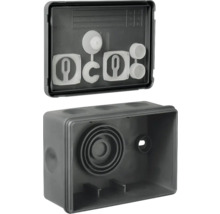 Infälld dosa med lock för elinstallationer