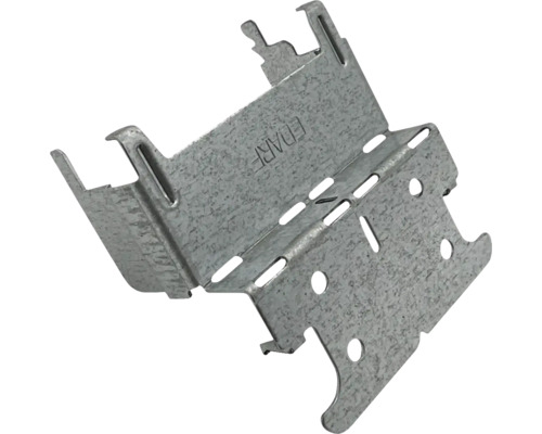 Regelfäste ED-WA uni till apparatdosa 26mm Metallvinkelkontakt med hål och utskärningar