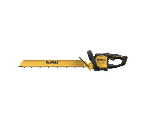 Häcksax med DeWalt-logotyp