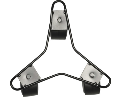 Vägghållare för tre rullar