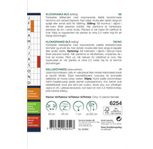 Information om odling och egenskaper för klockranka