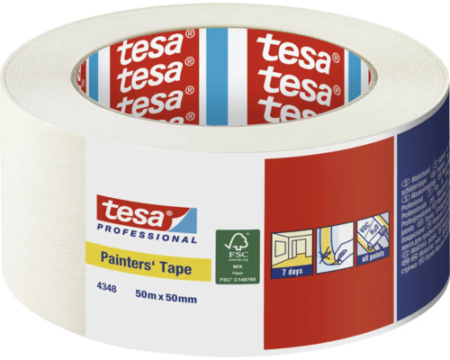 Tesa Professional Maskeringstejp, 50 mm x 50 m