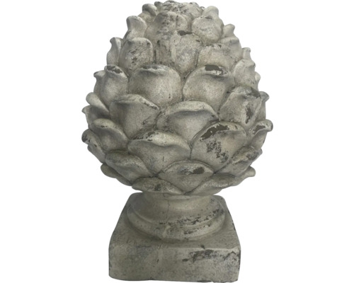 Dekorativ trädgårdsfigur i form av en tallkotte