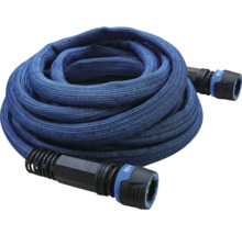 Hoprullad trädgårdsslang med kopplingar