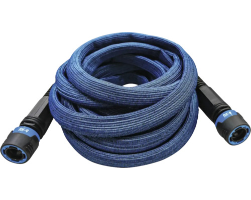 Expanderbar slang FOR_Q 15m Trädgårdsslang av textil med kopplingar