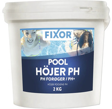 Fixor Pool pH-Plus 2 kilogram för att höja pH-värdet i poolen