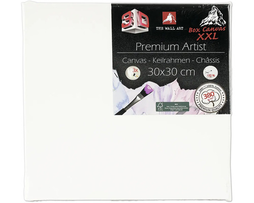 Canvas XXL Premium Artist, 30x30 cm