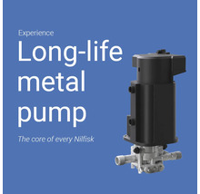 Nilfisk högtryckstvätt pump av metall