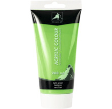 Tub med ljusgrön akrylfärg, 200 ml