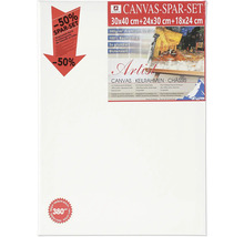 Dukset med tre ramar i storlekarna 30x40 cm, 24x30 cm och 18x24 cm