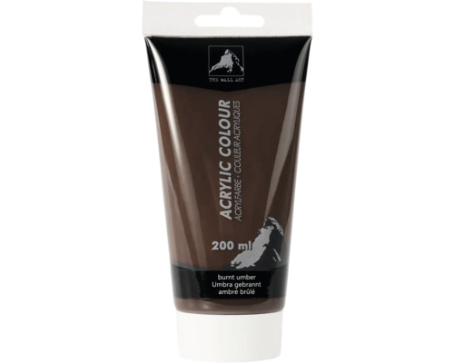 Akrylfärg bränd umbra 200ml Tub akrylfärg bränd umbra, 200 ml