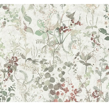 Tapet med växtmotiv för väggdekoration