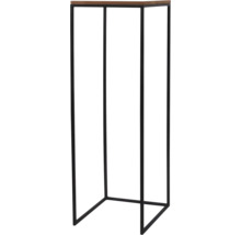 Blomsterställ med träskiva och metallram