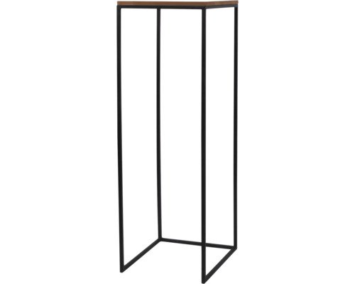 Blomsterställ med träskiva och metallram