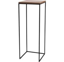 Sidobord med bordsskiva och metallram