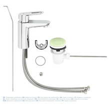 Tvättställsblandare med tillbehör