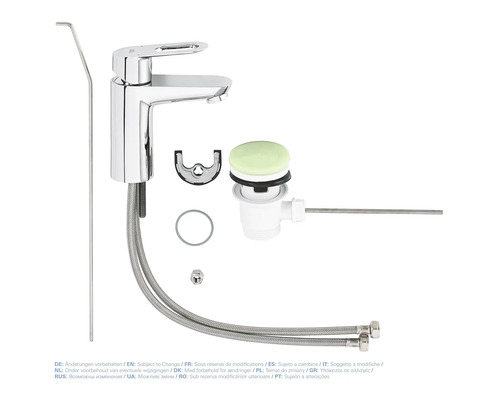 Tvättställsblandare med tillbehör