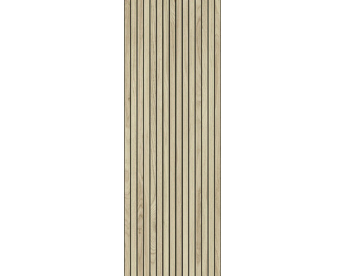 Träpanel med ribbstruktur