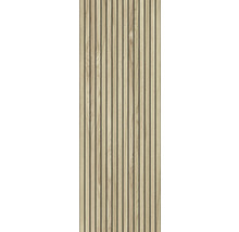 Träpanel med lamellutseende