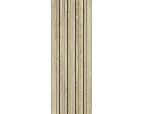 Träpanel med lamellutseende