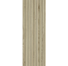 Träpanel med vertikala ribbor för vägg- och takbeklädnad