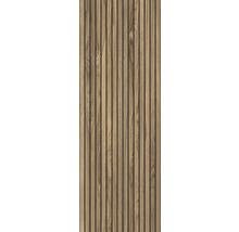 Träpanel med vertikala lameller för vägg- och takdekoration