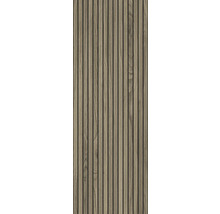 Träpanel med ribbstruktur för vägg- och takbeklädnad